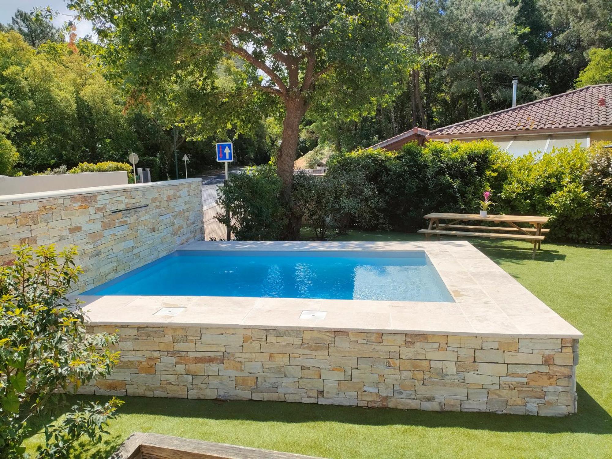 La Villa Ocean Avec Spa Et Piscine - Les Gites De Camparan Лабенн Экстерьер фото