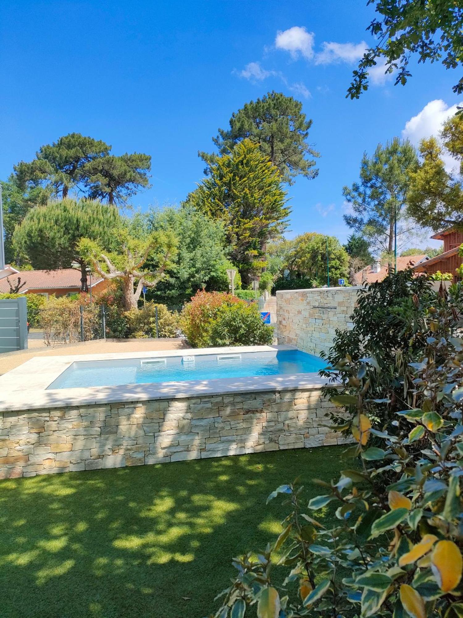 La Villa Ocean Avec Spa Et Piscine - Les Gites De Camparan Лабенн Экстерьер фото